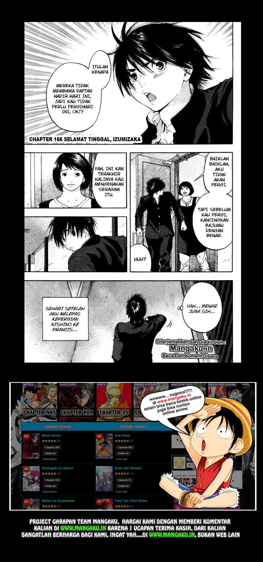 Ichigo 100% Chapter 166 - halaman 2
