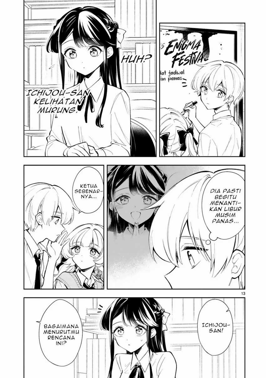 Ichijou-san wa Kao ni Deyasui Chapter 14 - halaman 16
