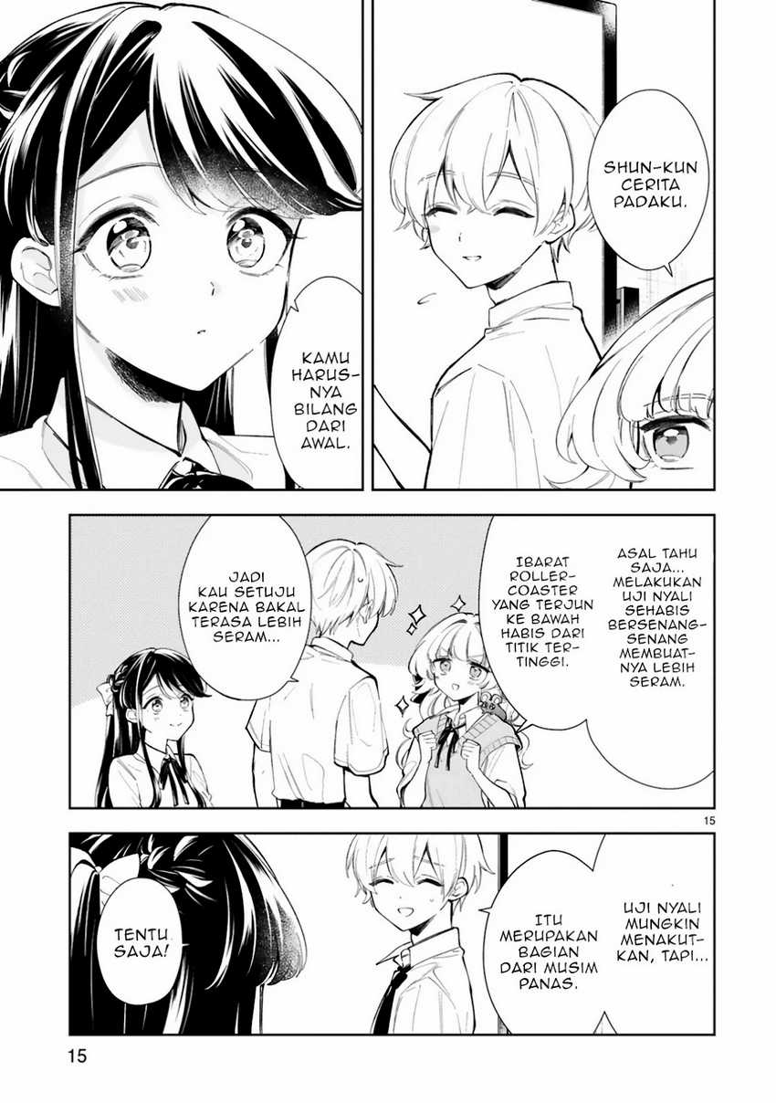 Ichijou-san wa Kao ni Deyasui Chapter 14 - halaman 18