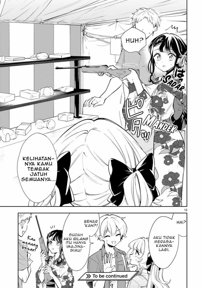 Ichijou-san wa Kao ni Deyasui Chapter 15.1 - halaman 14