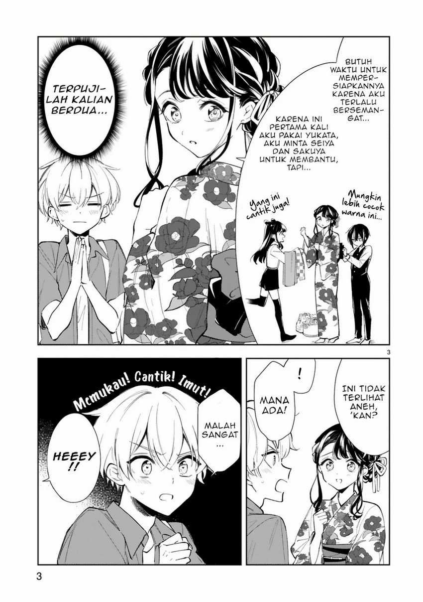 Ichijou-san wa Kao ni Deyasui Chapter 15.1 - halaman 4