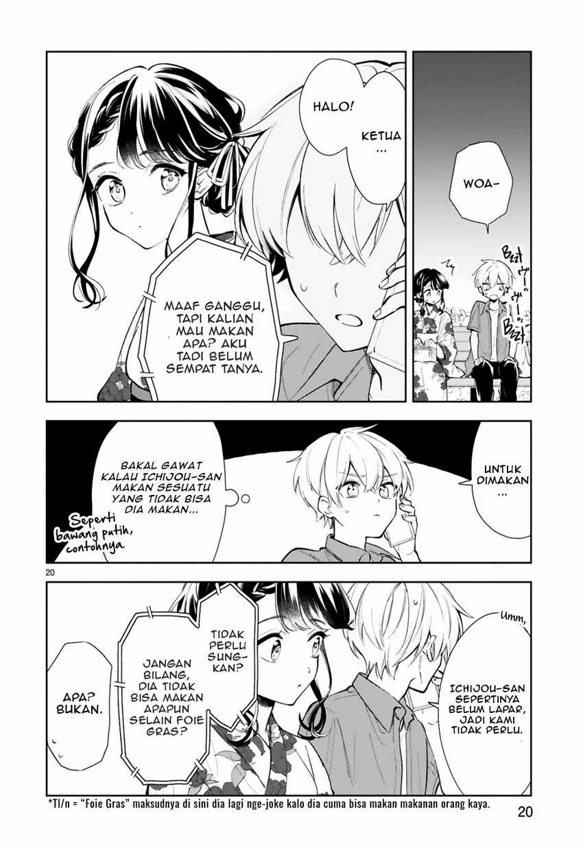 Ichijou-san wa Kao ni Deyasui Chapter 15.2 - halaman 10