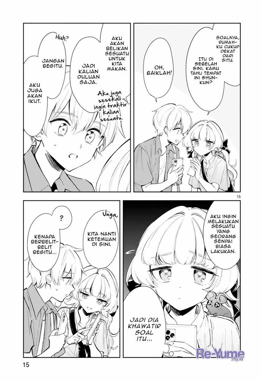 Ichijou-san wa Kao ni Deyasui Chapter 15.2 - halaman 5