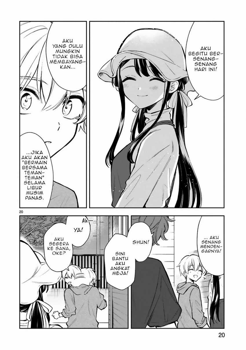 Ichijou-san wa Kao ni Deyasui Chapter 19 - halaman 21
