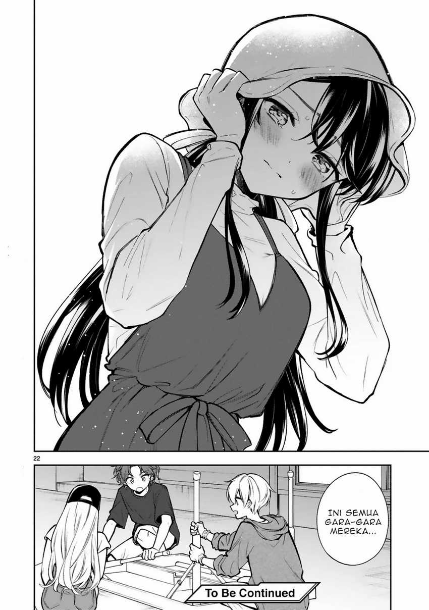 Ichijou-san wa Kao ni Deyasui Chapter 19 - halaman 23