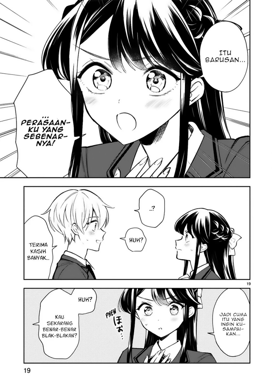 Ichijou-san wa Kao ni Deyasui Chapter 20 - halaman 22