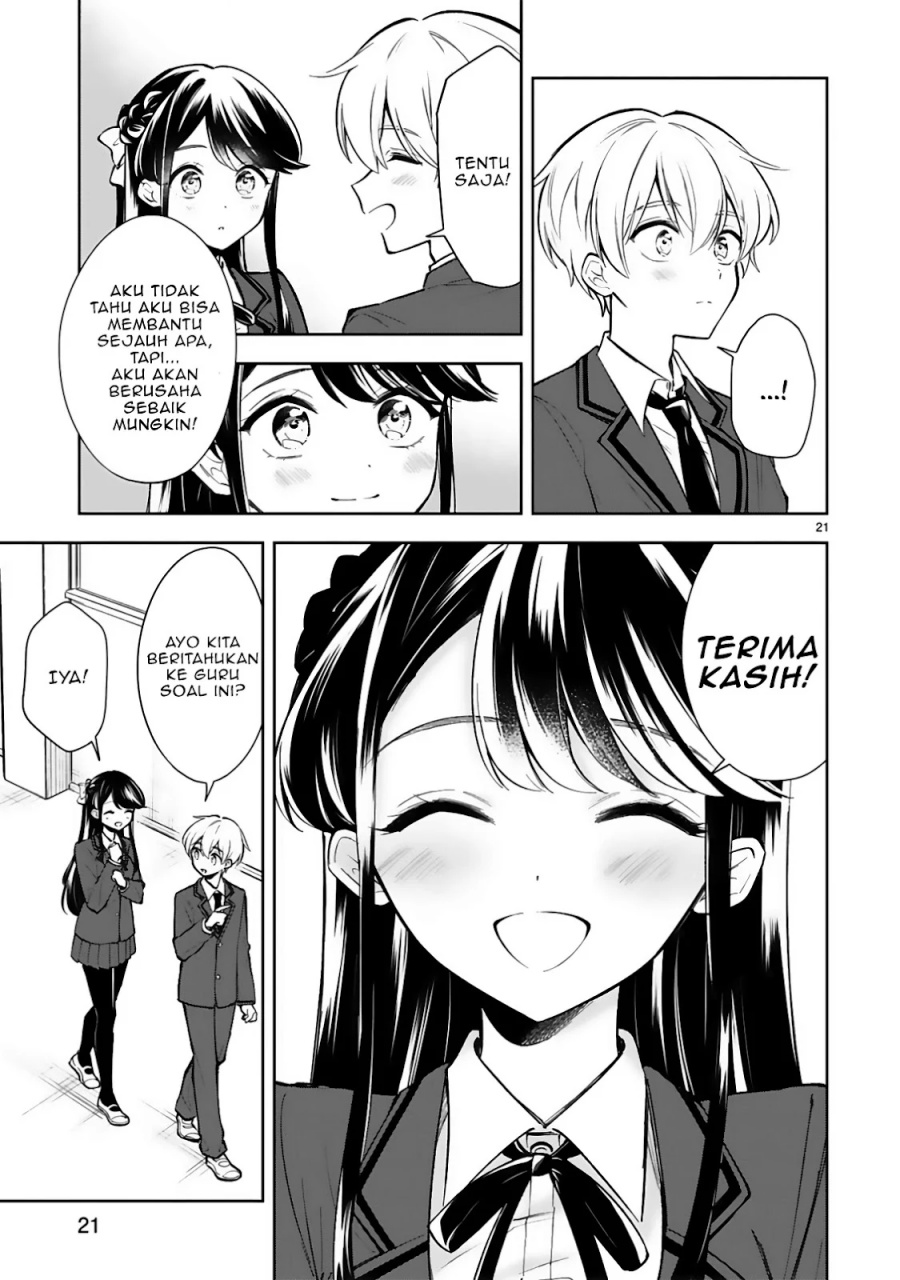 Ichijou-san wa Kao ni Deyasui Chapter 20 - halaman 24