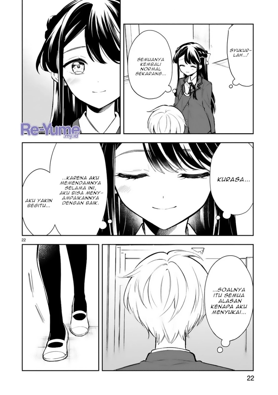 Ichijou-san wa Kao ni Deyasui Chapter 20 - halaman 25