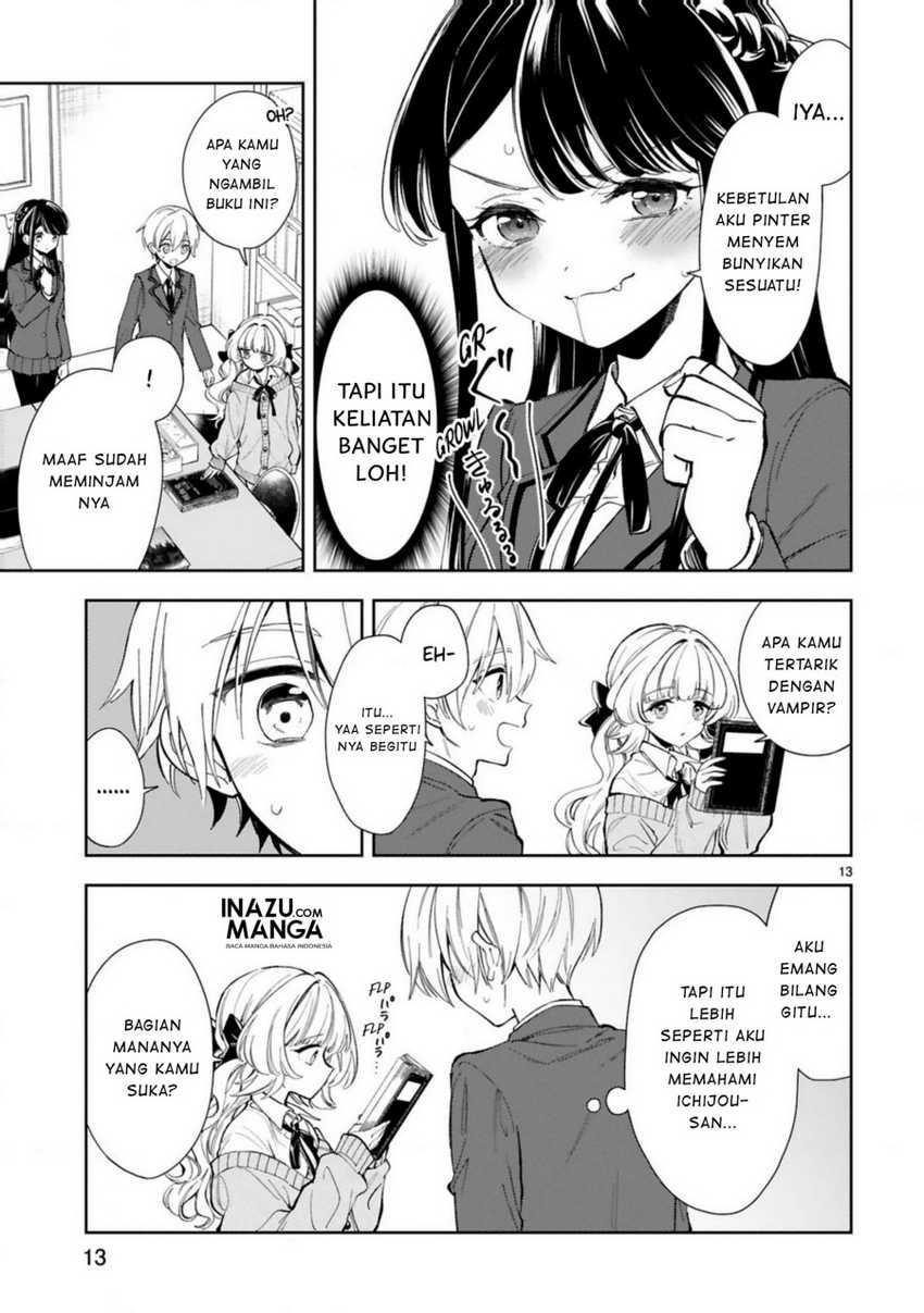 Ichijou-san wa Kao ni Deyasui Chapter 4 - halaman 14