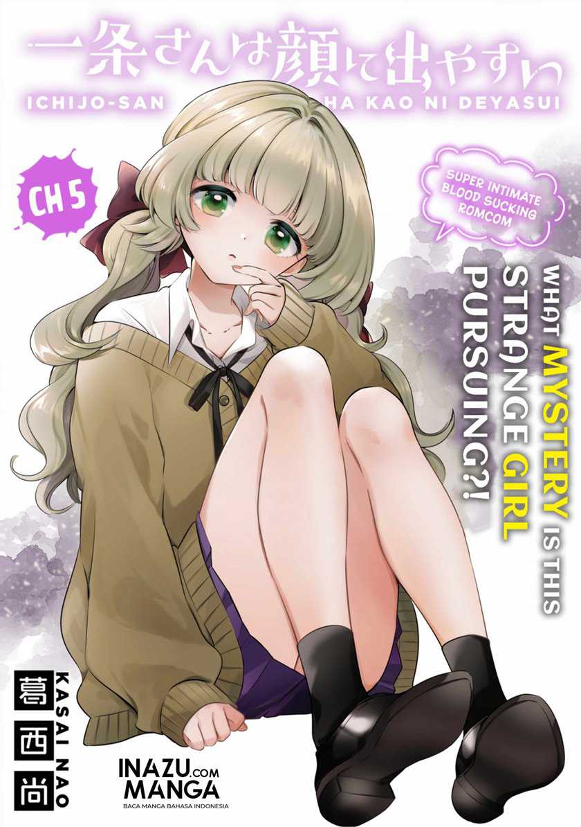 Ichijou-san wa Kao ni Deyasui Chapter 5 - halaman 4