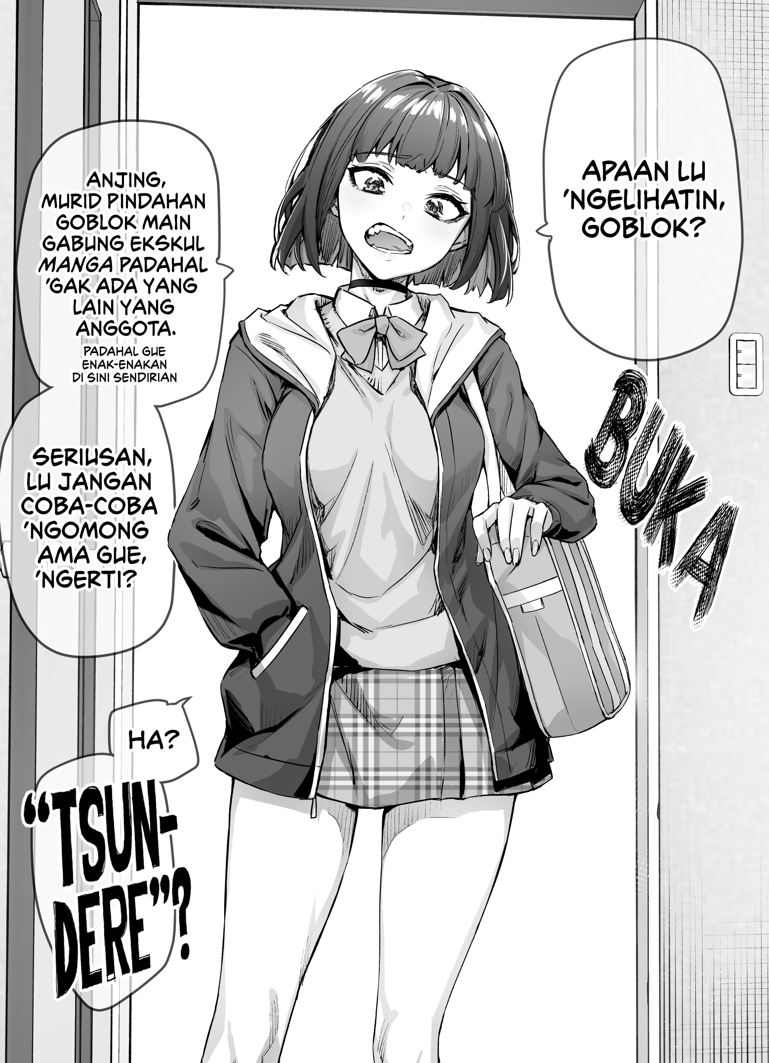 Ichinichi Goto ni Dere ga Fueteku Tsuntsuntsuntsuntsundere-chan Chapter 1 - halaman 1