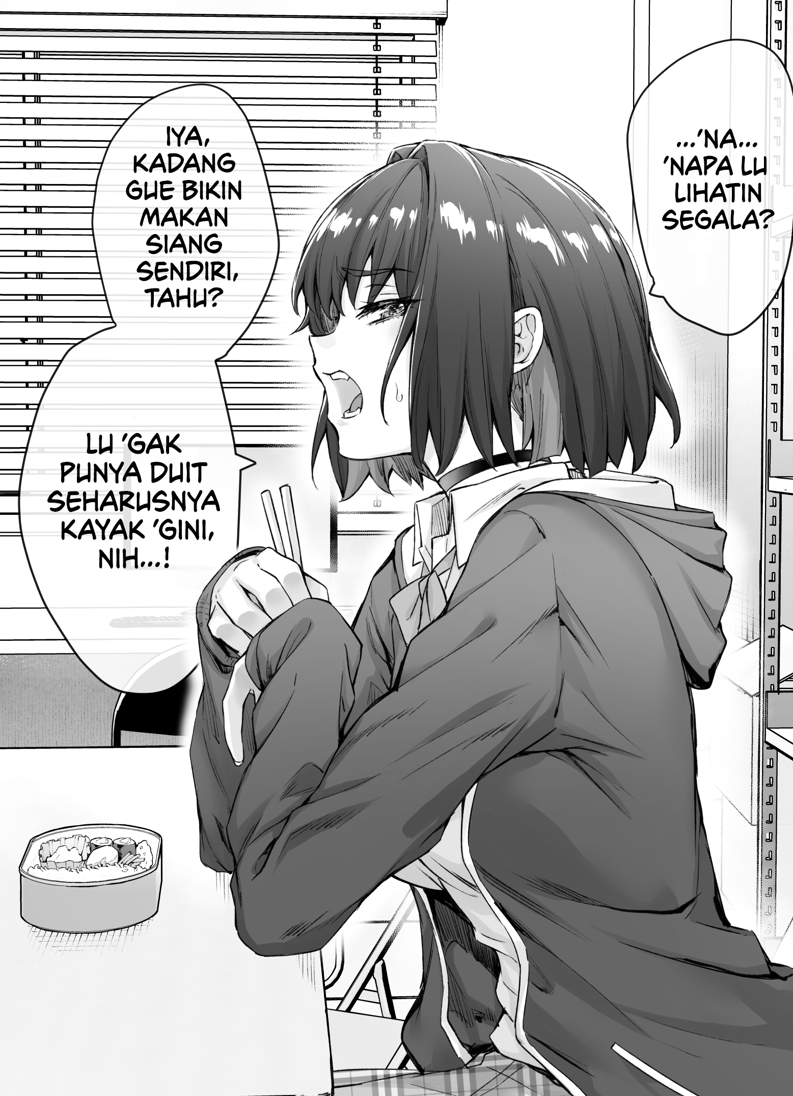 Ichinichi Goto ni Dere ga Fueteku Tsuntsuntsuntsuntsundere-chan Chapter 11.2 - halaman 1