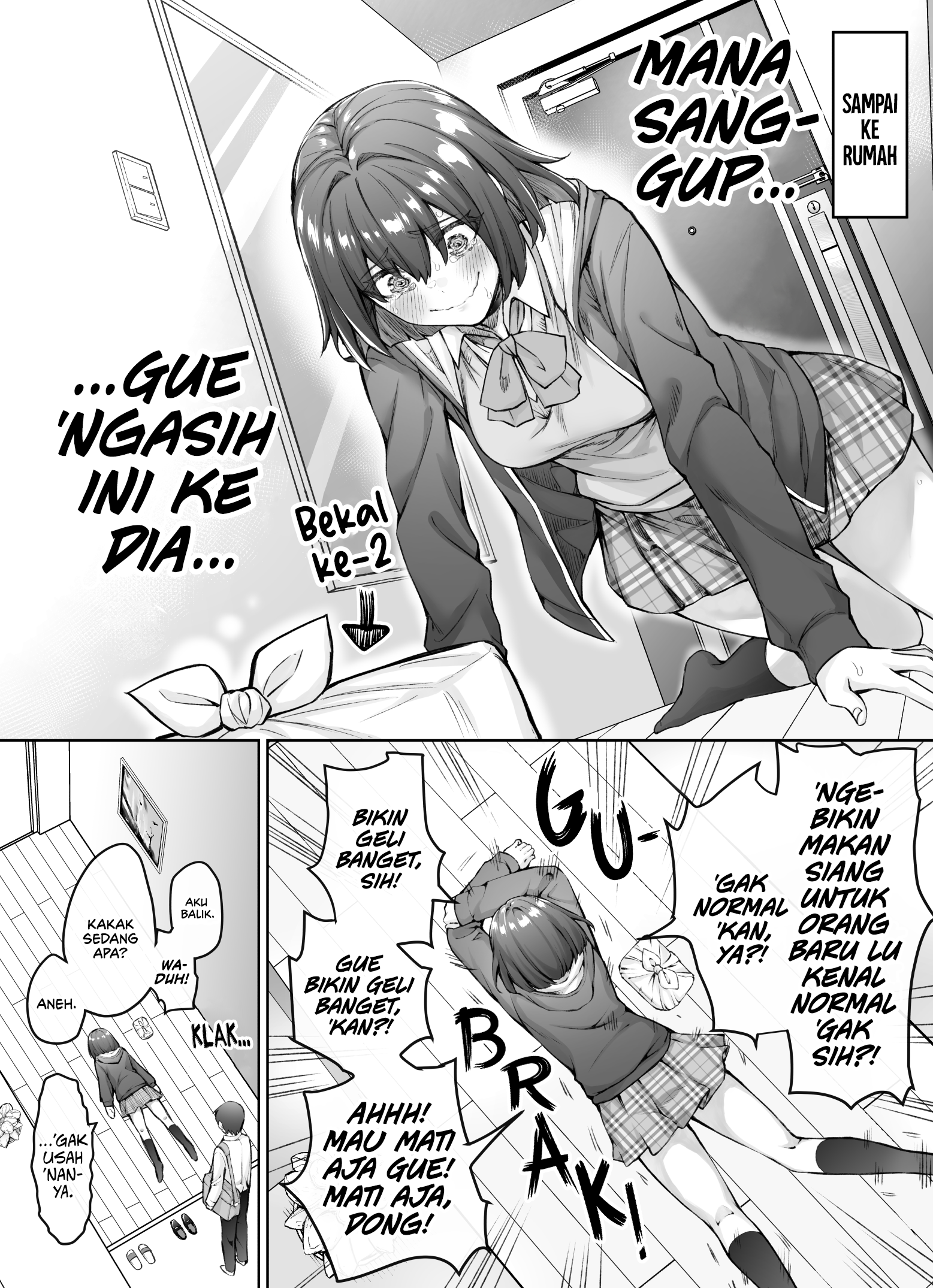 Ichinichi Goto ni Dere ga Fueteku Tsuntsuntsuntsuntsundere-chan Chapter 11.2 - halaman 2