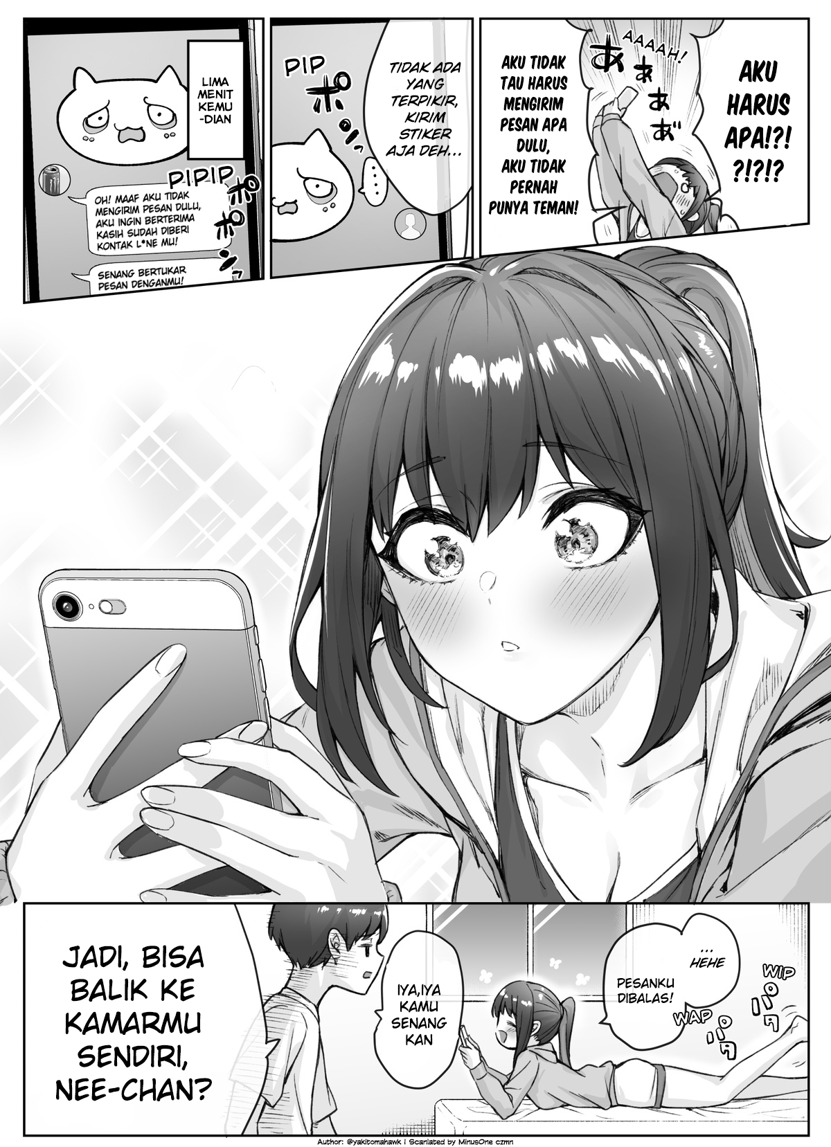 Ichinichi Goto ni Dere ga Fueteku Tsuntsuntsuntsuntsundere-chan Chapter 14.2 - halaman 1