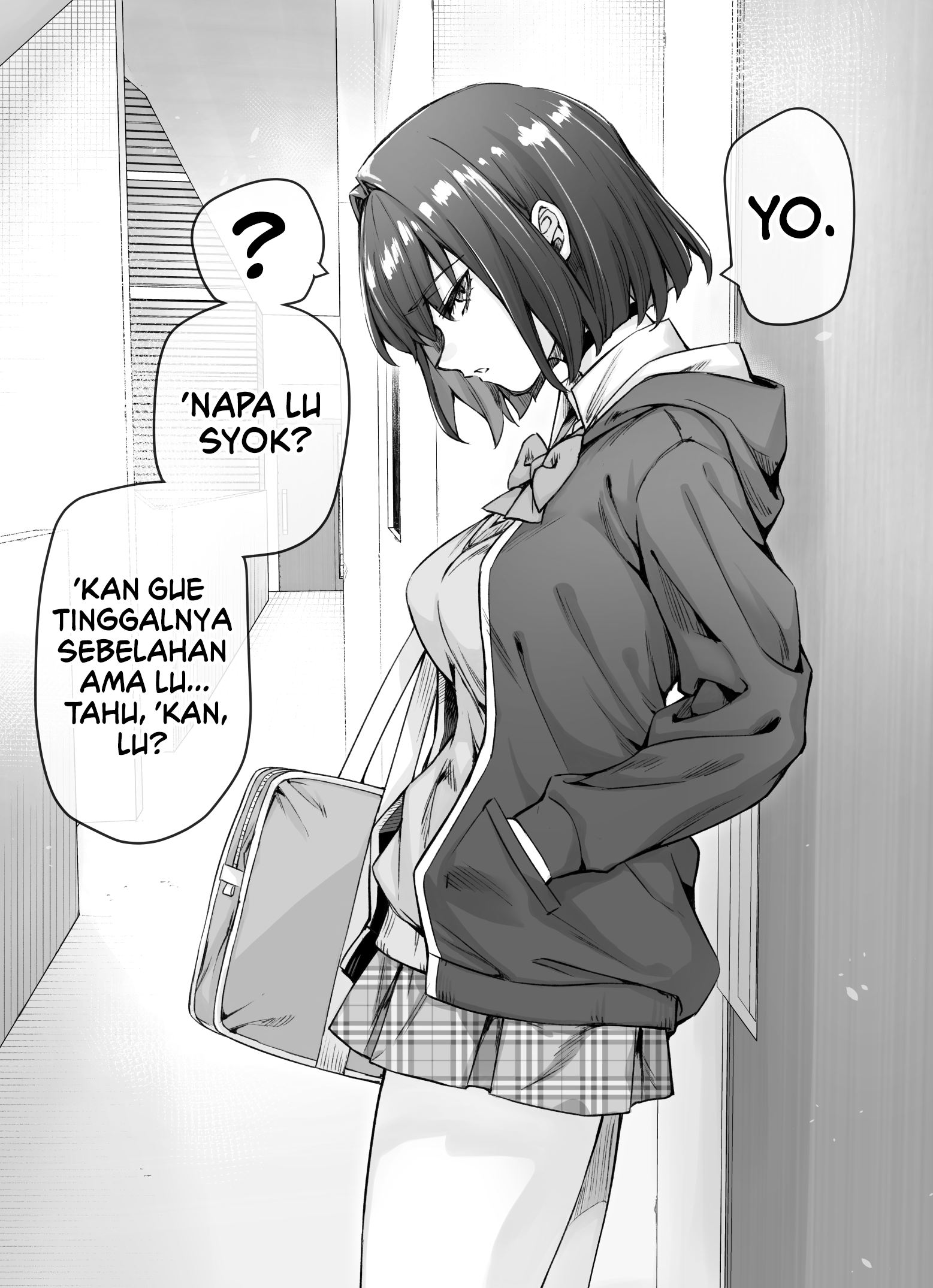 Ichinichi Goto ni Dere ga Fueteku Tsuntsuntsuntsuntsundere-chan Chapter 9.1 - halaman 1
