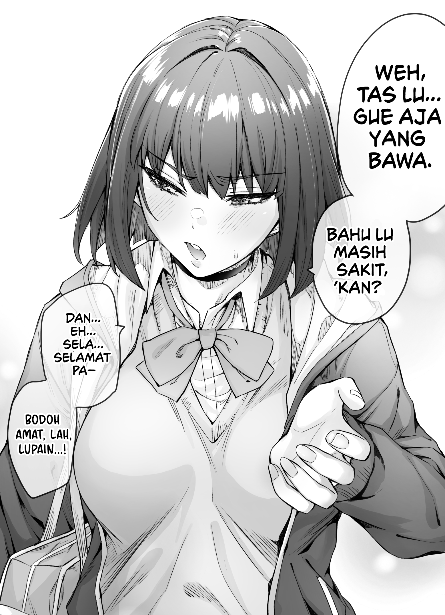 Ichinichi Goto ni Dere ga Fueteku Tsuntsuntsuntsuntsundere-chan Chapter 9.1 - halaman 2