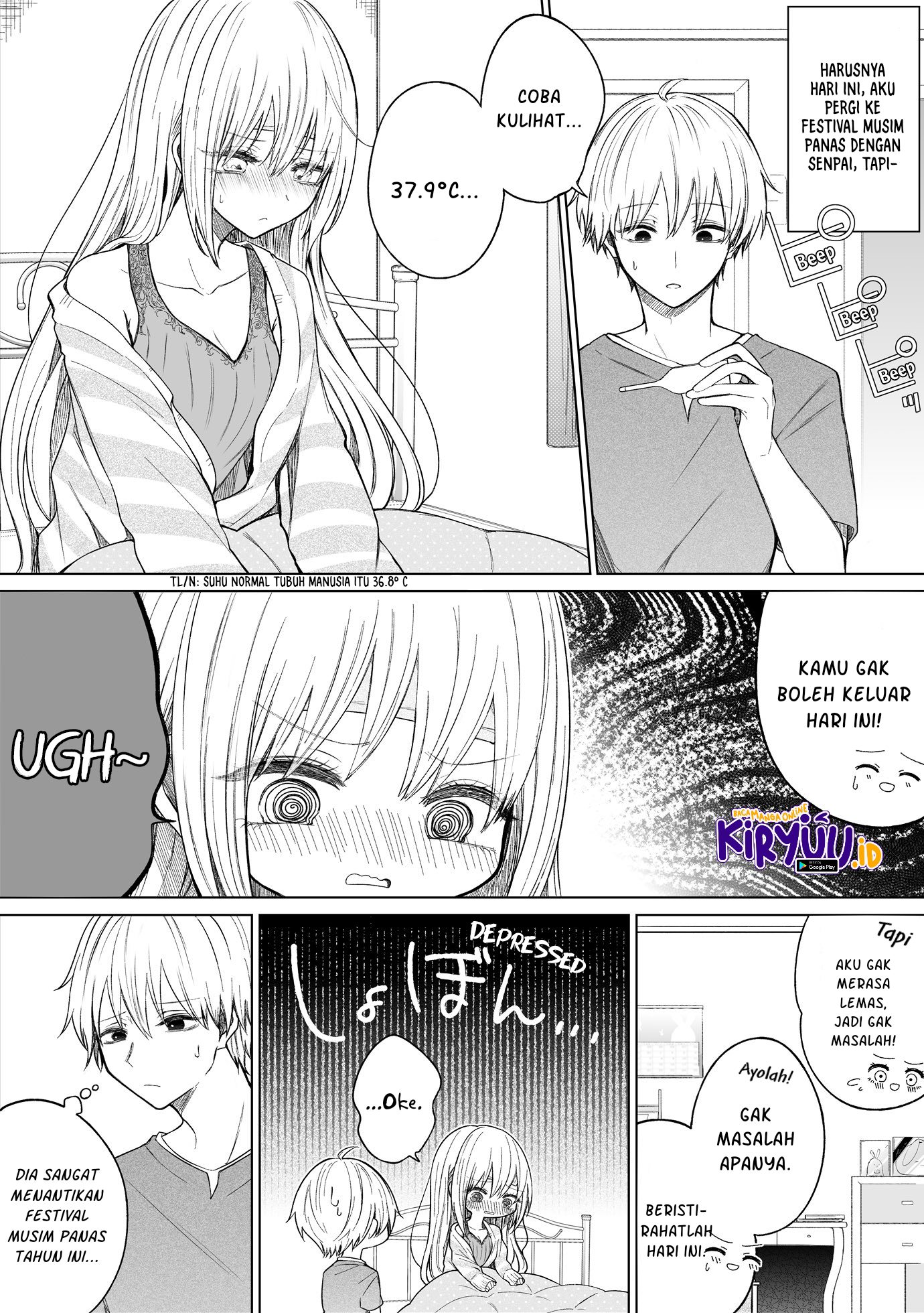 Ichizu Bitch-chan Chapter 108 - halaman 3