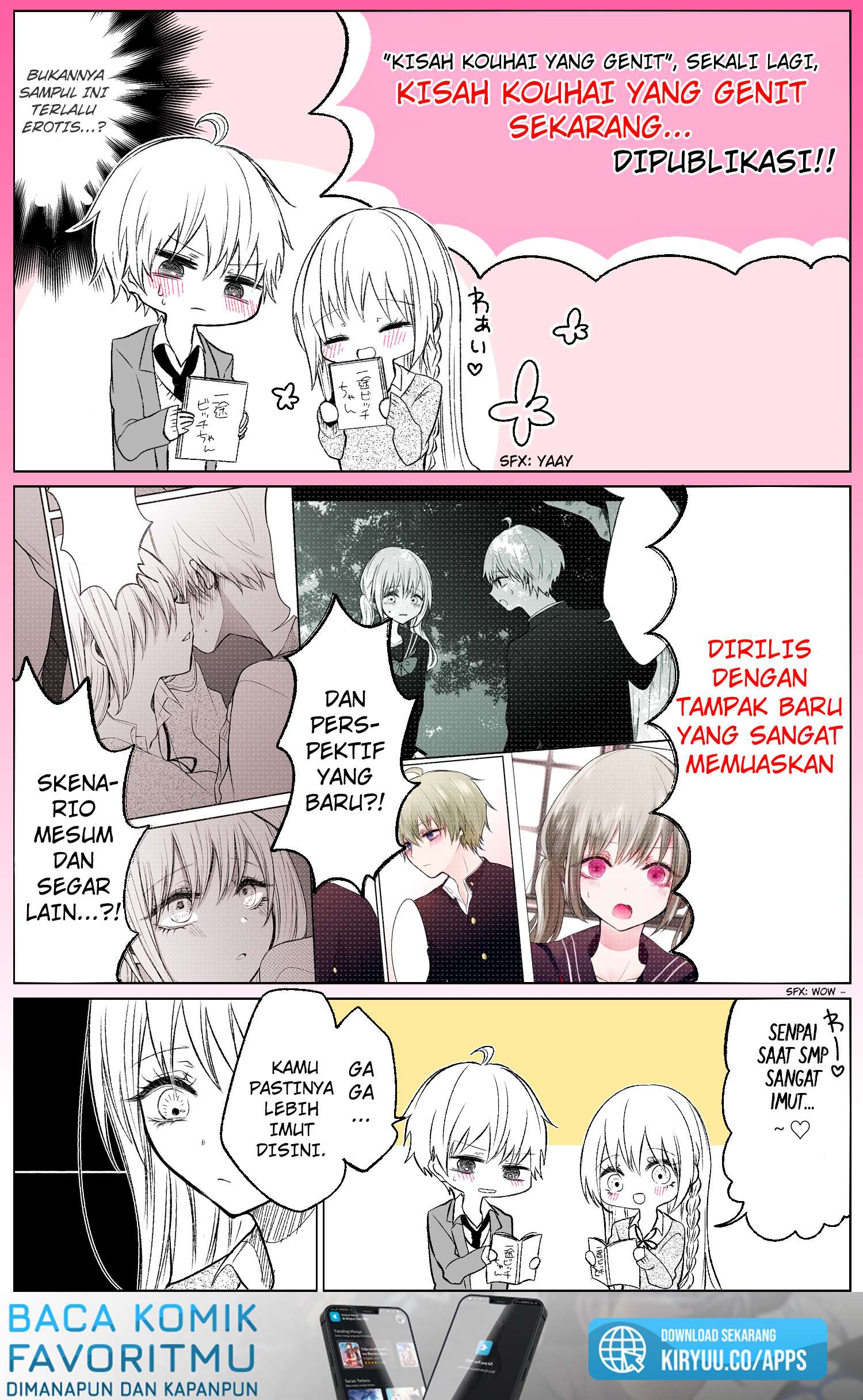 Ichizu Bitch-chan Chapter 34.5 - halaman 3