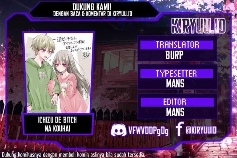 Ichizu de Bitch na Kouhai Chapter 105 - halaman 1