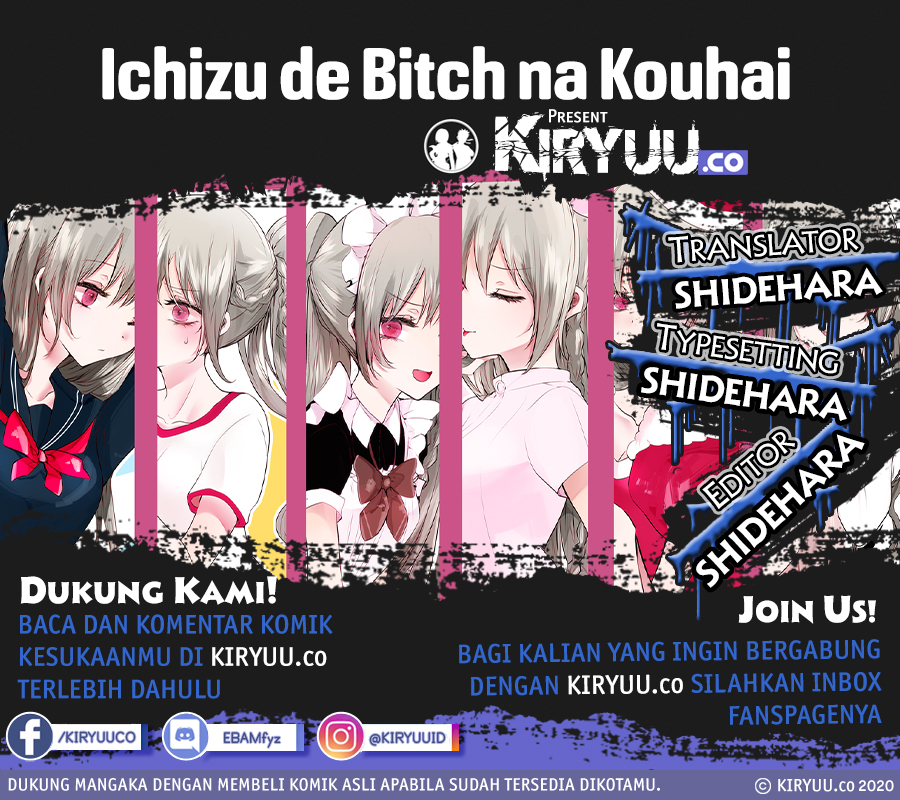 Ichizu de Bitch na Kouhai Chapter 16.2 - halaman 1