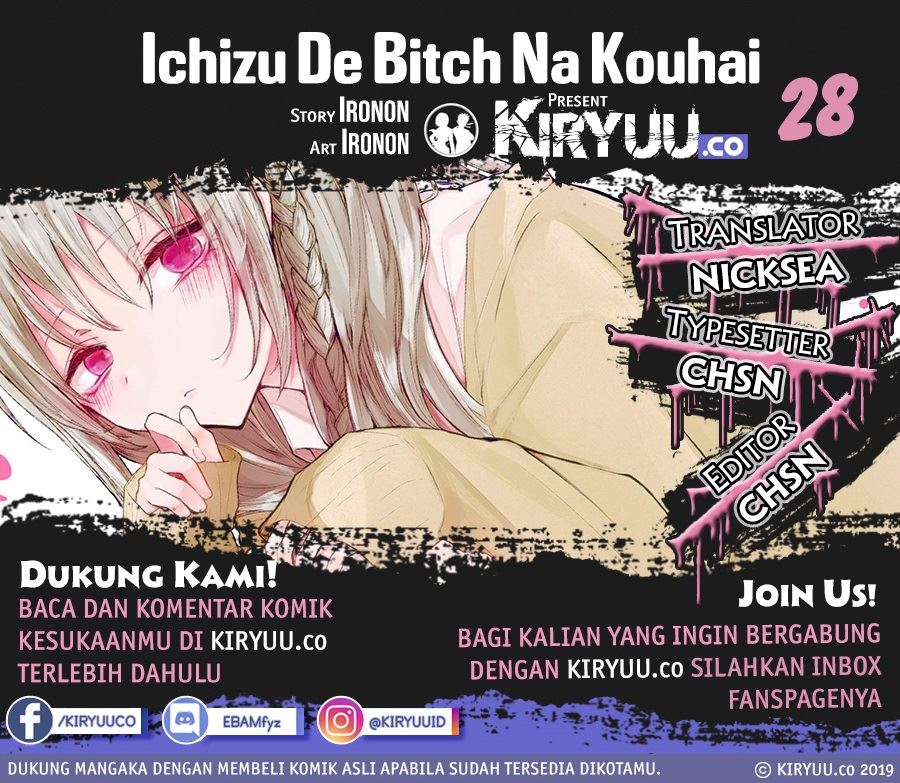 Ichizu de Bitch na Kouhai Chapter 28 - halaman 1
