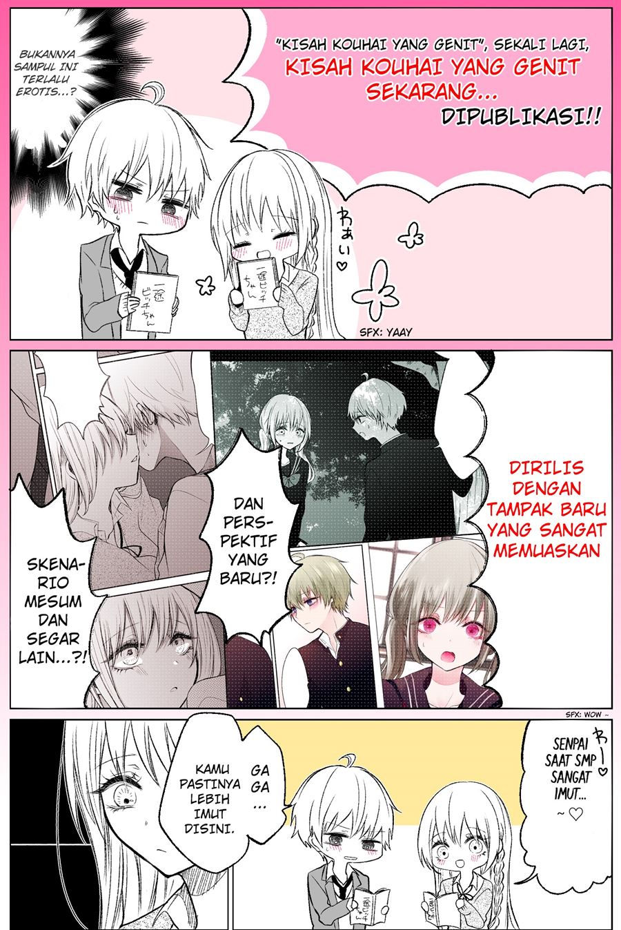 Ichizu de Bitch na Kouhai Chapter 29.5 - halaman 3