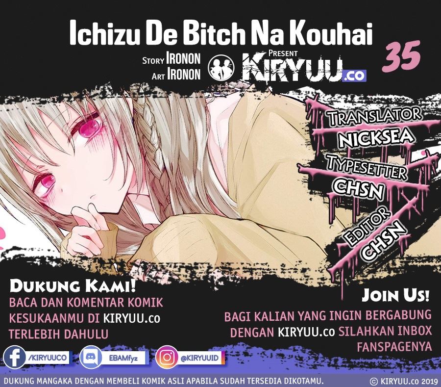 Ichizu de Bitch na Kouhai Chapter 35 - halaman 1