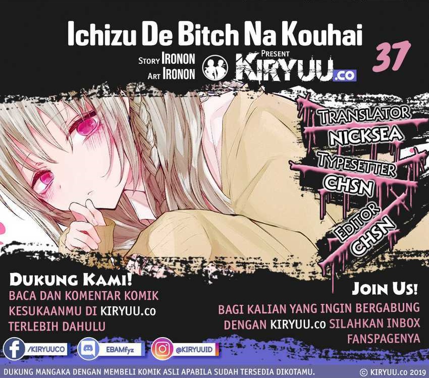 Ichizu de Bitch na Kouhai Chapter 37 - halaman 1