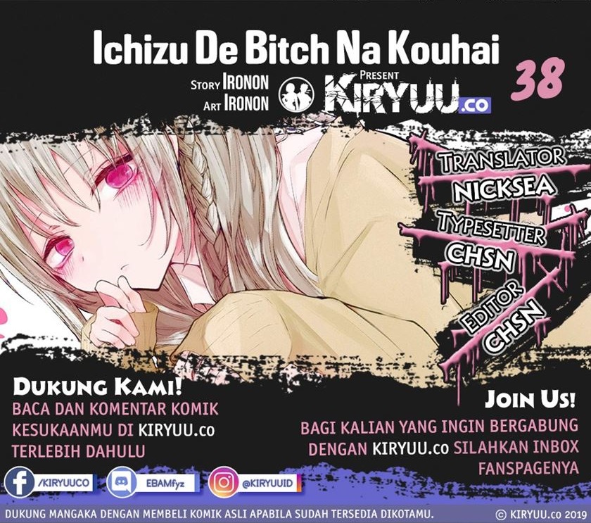 Ichizu de Bitch na Kouhai Chapter 38 - halaman 1