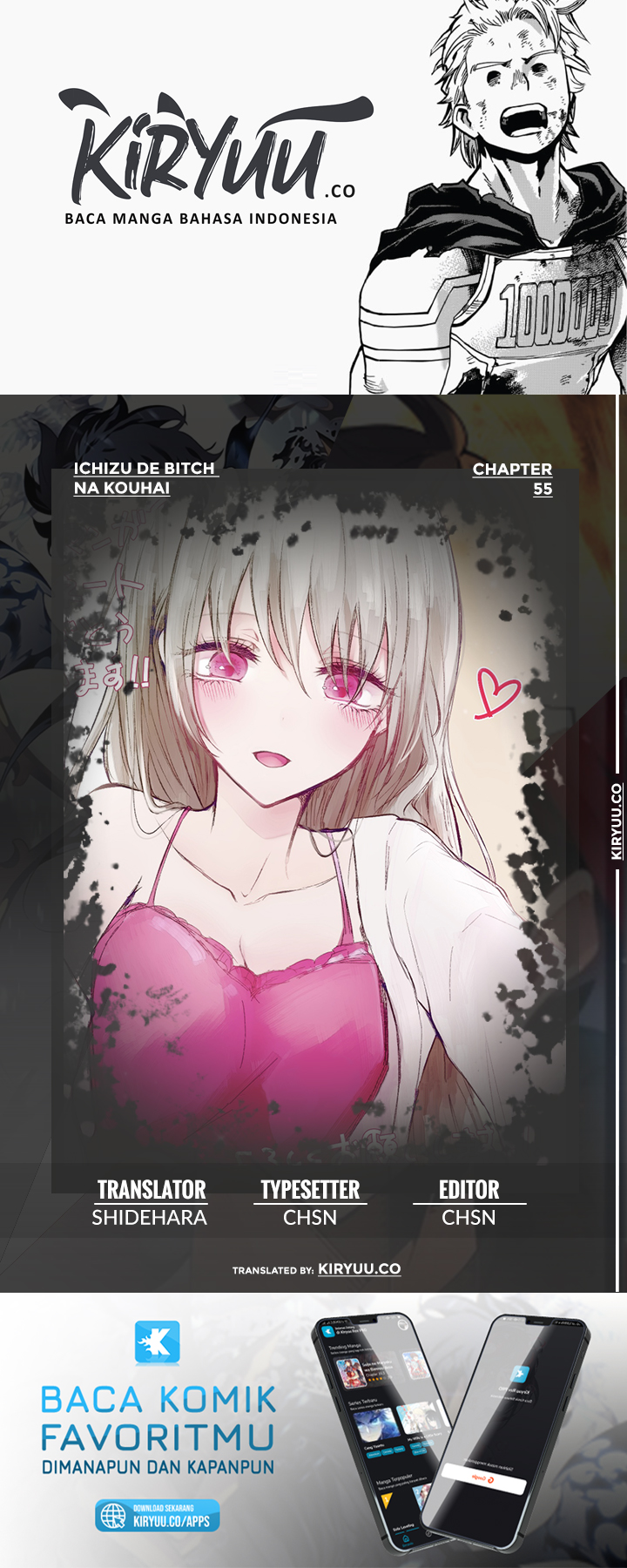 Ichizu de Bitch na Kouhai Chapter 55 - halaman 1