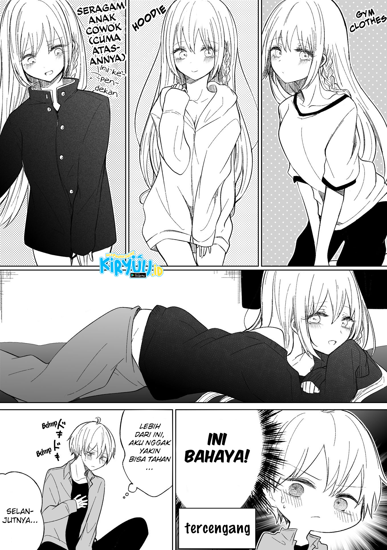Ichizu de Bitch na Kouhai Chapter 73.5 - halaman 3