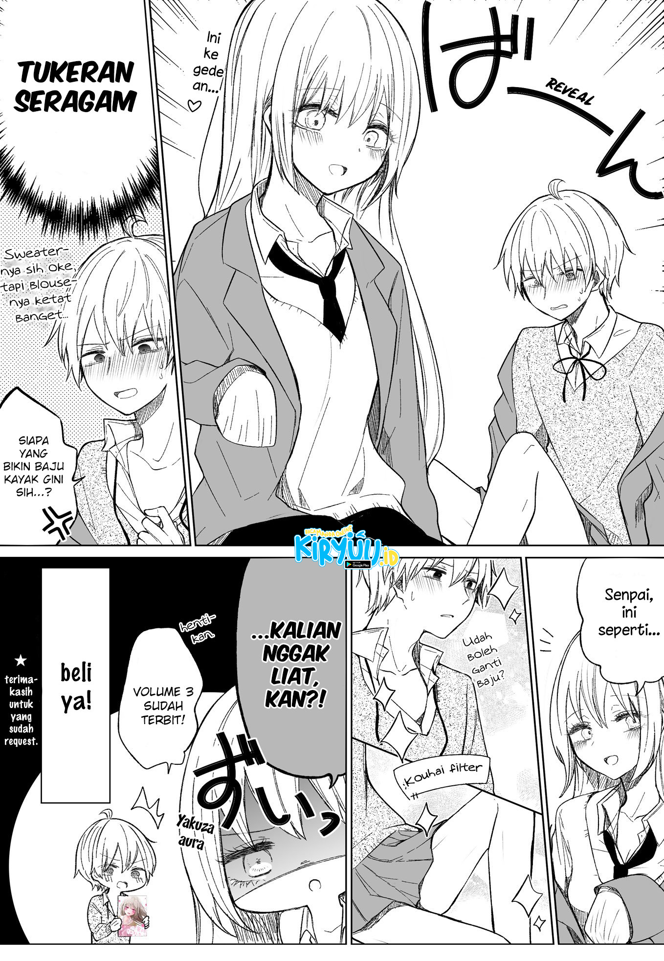 Ichizu de Bitch na Kouhai Chapter 73.5 - halaman 5