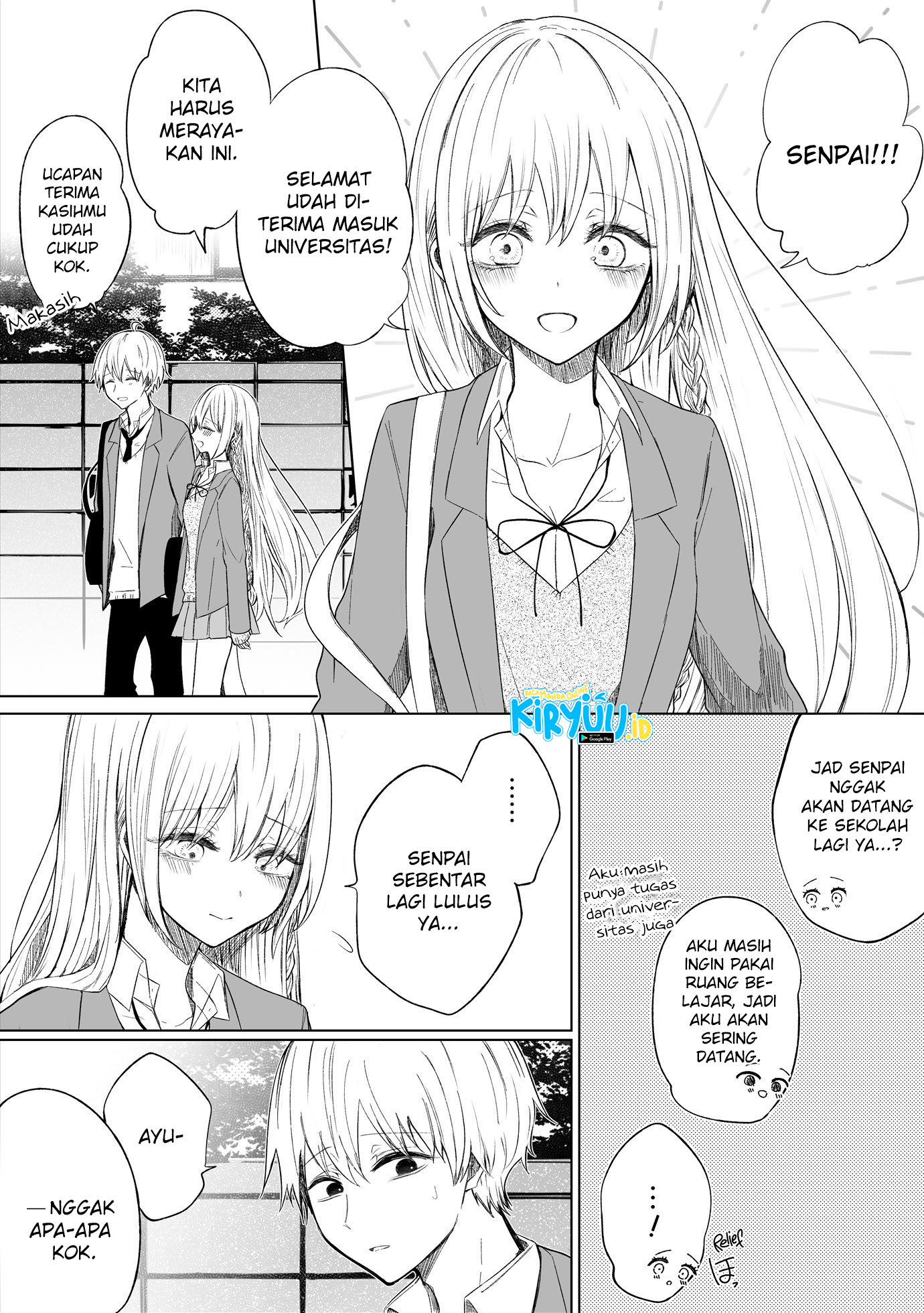 Ichizu de Bitch na Kouhai Chapter 75 - halaman 2