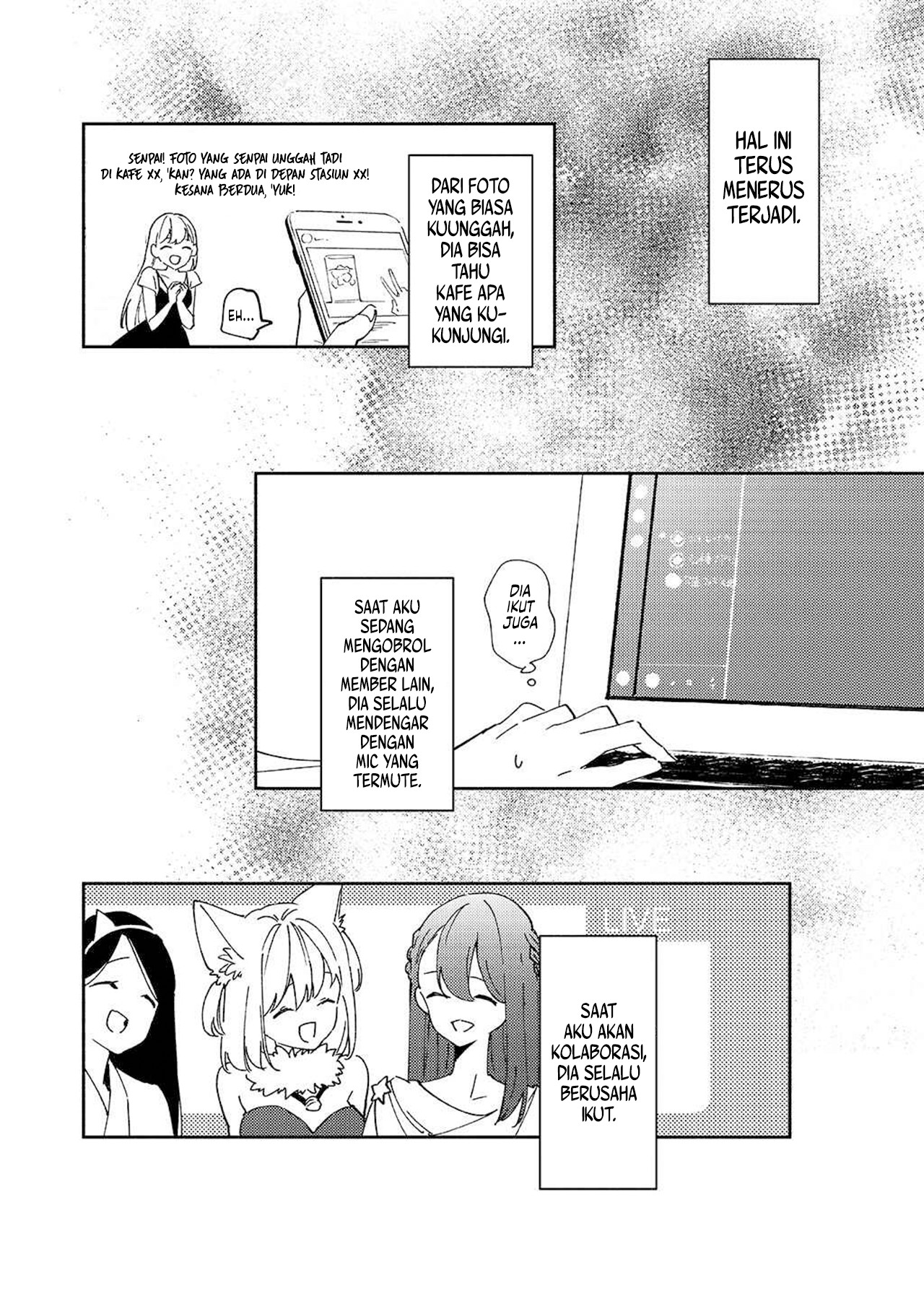 Idol Vtuber Nikisei Audition Goukakusha ga Jitsu wa Moto Listener Datta Chapter 0 - halaman 15