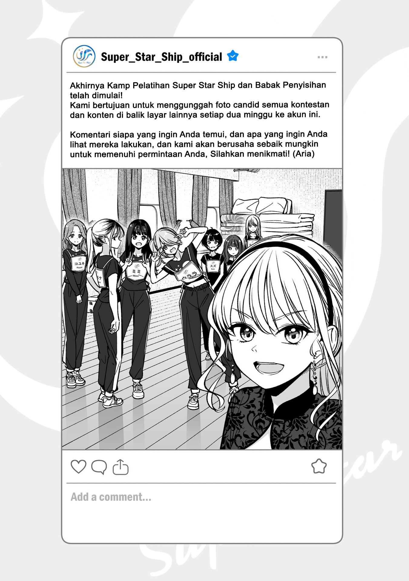Idol x Idol Story! Chapter 8.6 - halaman 1