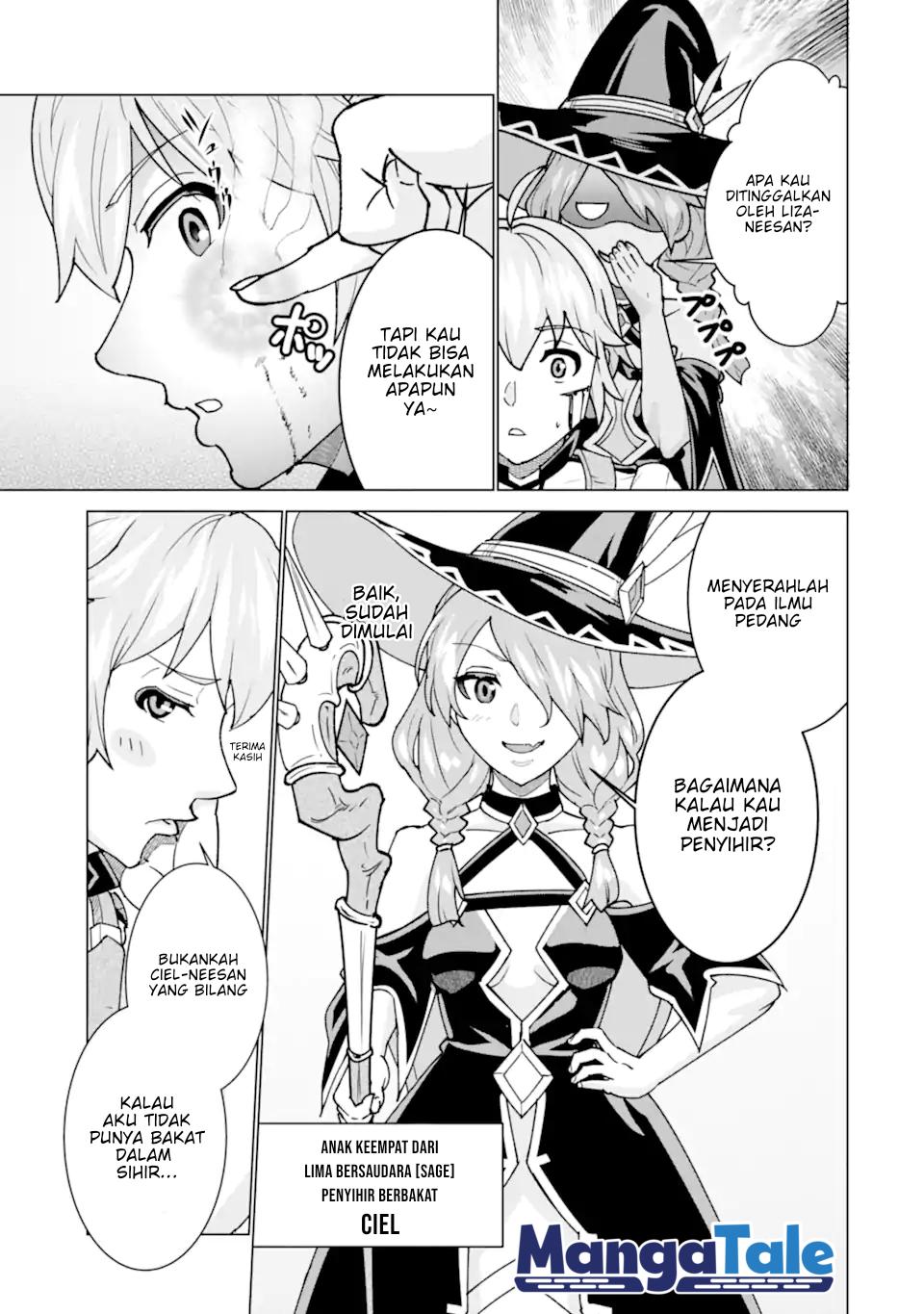 Ie de Munou to Iwaretsuzuketa Ore desu ga, Sekaiteki ni wa Chou Yuunou Datta you desu Chapter 1.1 - halaman 7