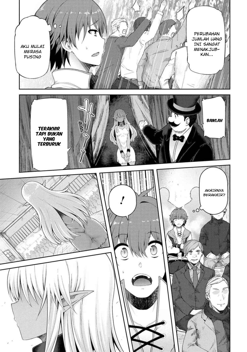 Ie ga Moete Jinsei Dou Demo Yoku Natta kara, Nokotta Nakenashi no Kin de Dark Elf no Dorei o Katta Chapter 1 - halaman 19