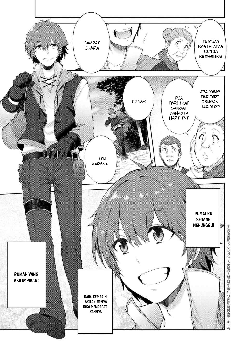 Ie ga Moete Jinsei Dou Demo Yoku Natta kara, Nokotta Nakenashi no Kin de Dark Elf no Dorei o Katta Chapter 1 - halaman 2