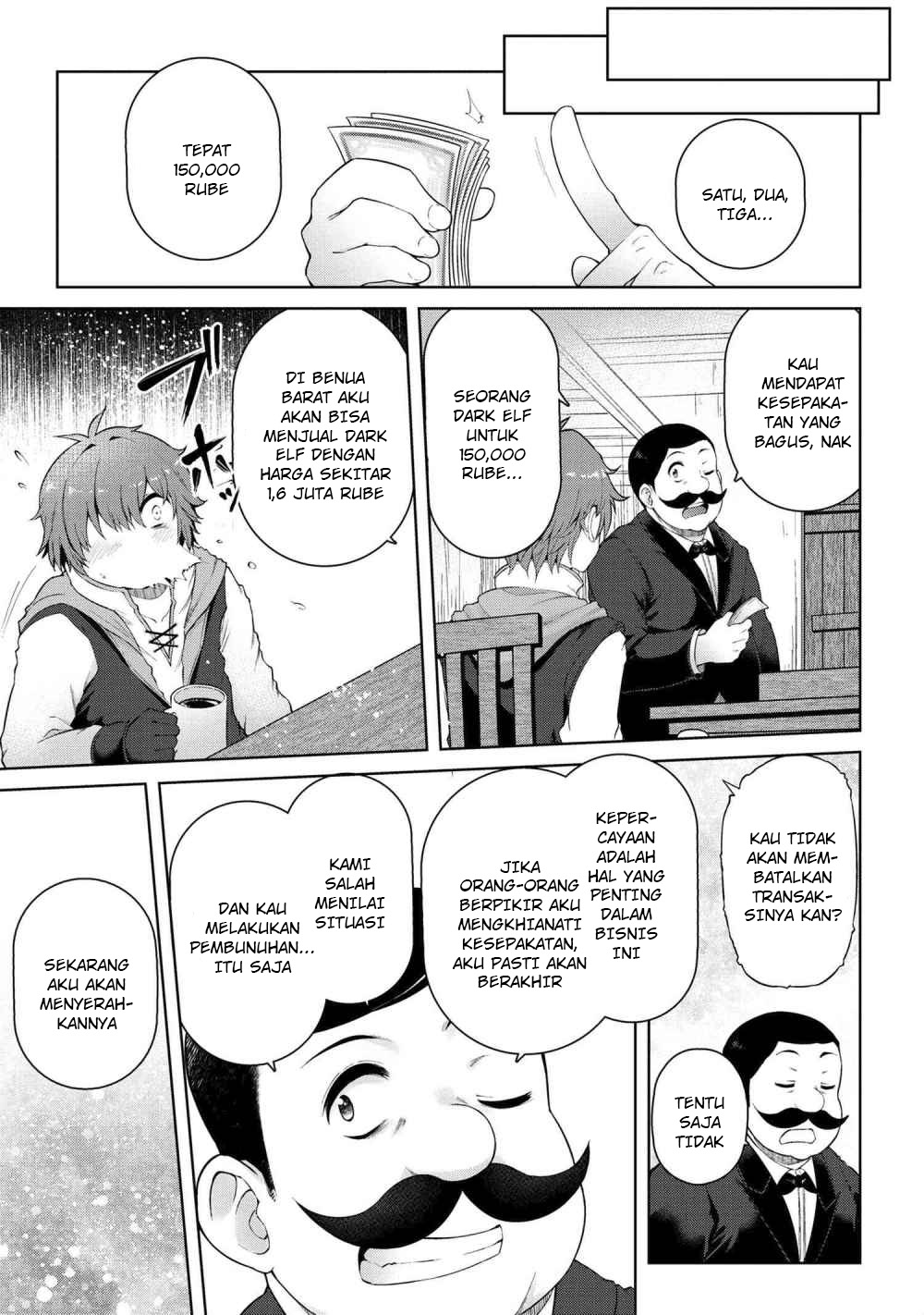 Ie ga Moete Jinsei Dou Demo Yoku Natta kara, Nokotta Nakenashi no Kin de Dark Elf no Dorei o Katta Chapter 1 - halaman 29