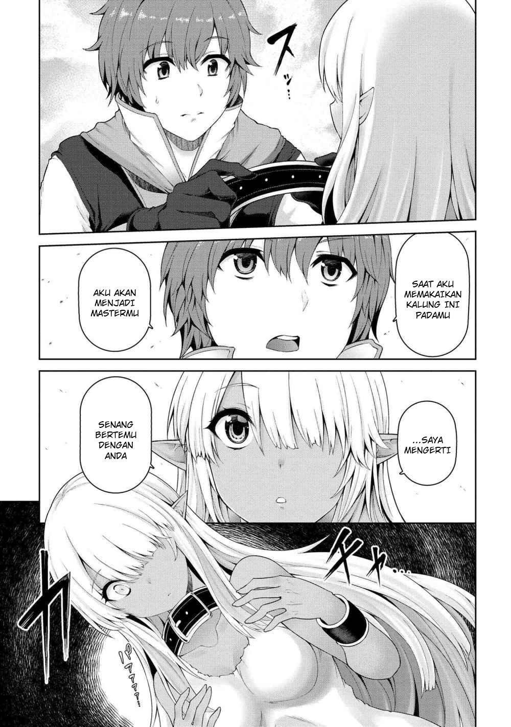 Ie ga Moete Jinsei Dou Demo Yoku Natta kara, Nokotta Nakenashi no Kin de Dark Elf no Dorei o Katta Chapter 1 - halaman 31