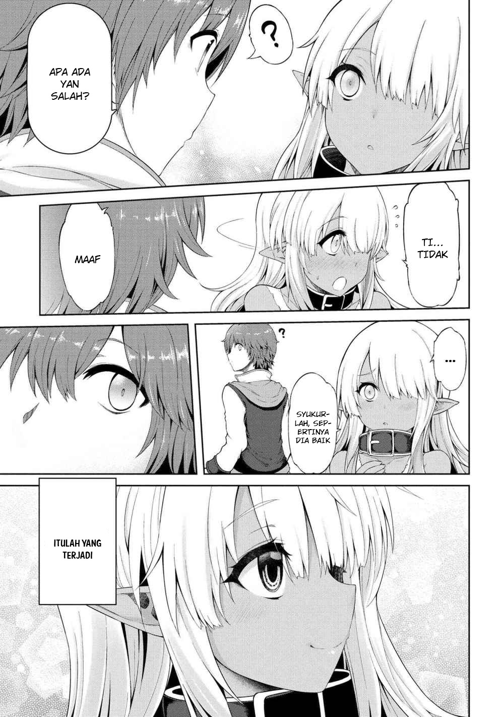 Ie ga Moete Jinsei Dou Demo Yoku Natta kara, Nokotta Nakenashi no Kin de Dark Elf no Dorei o Katta Chapter 1 - halaman 33