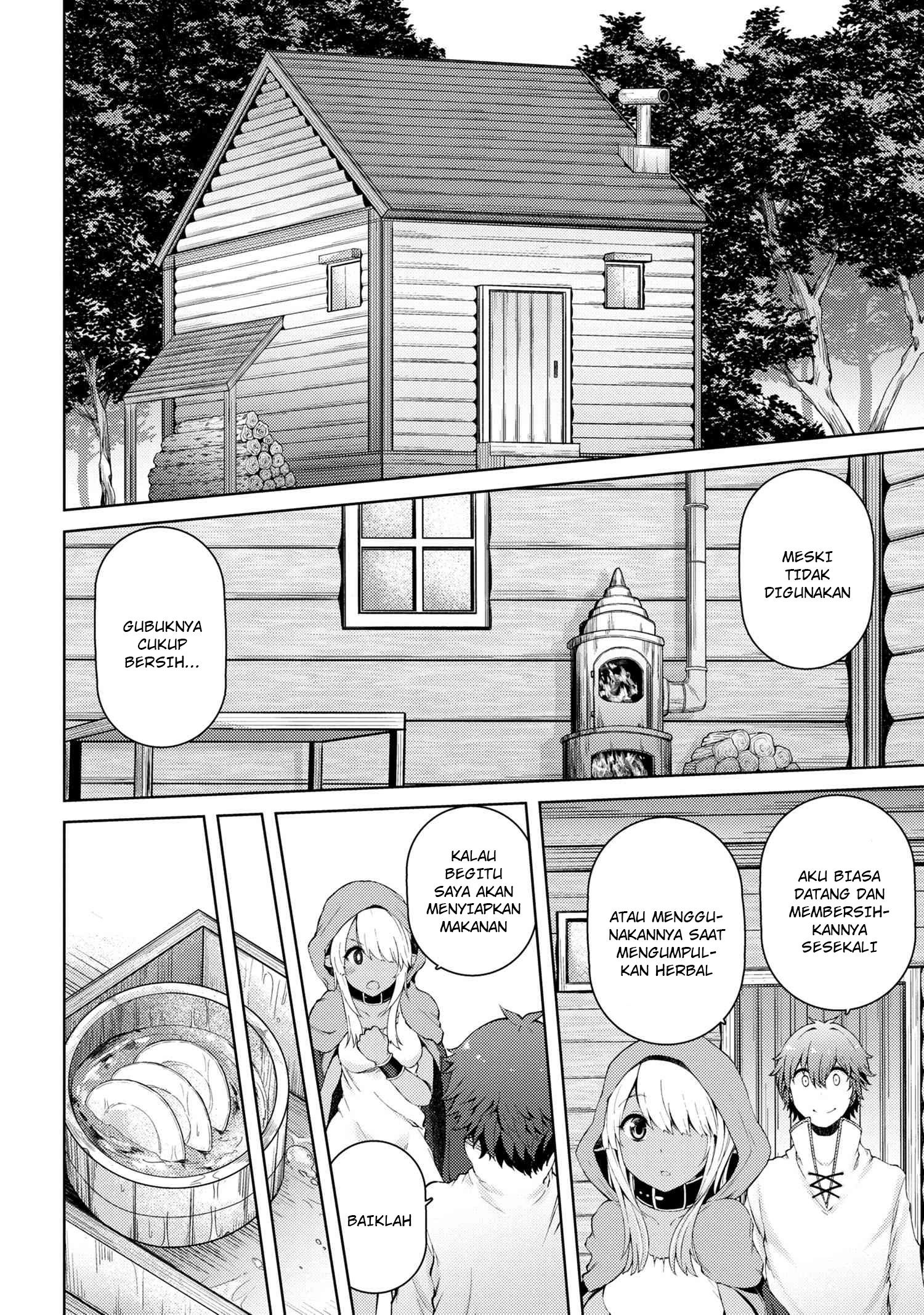 Ie ga Moete Jinsei Dou Demo Yoku Natta kara, Nokotta Nakenashi no Kin de Dark Elf no Dorei o Katta Chapter 2.1 - halaman 5