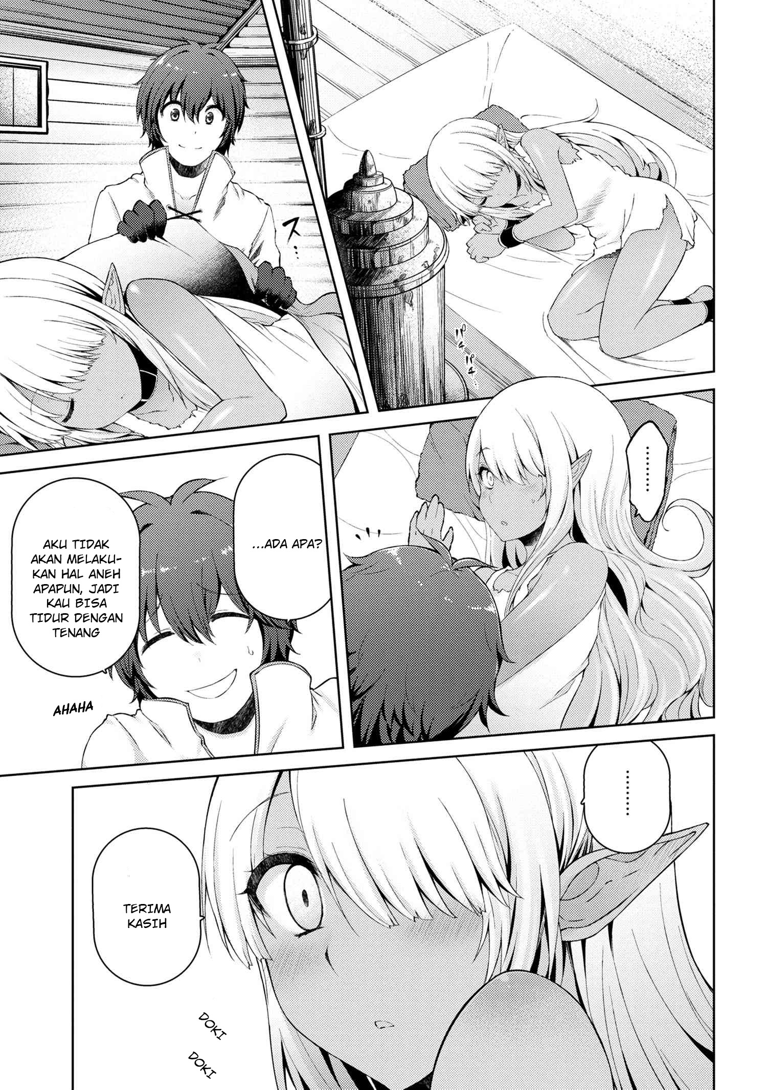Ie ga Moete Jinsei Dou Demo Yoku Natta kara, Nokotta Nakenashi no Kin de Dark Elf no Dorei o Katta Chapter 2.1 - halaman 6