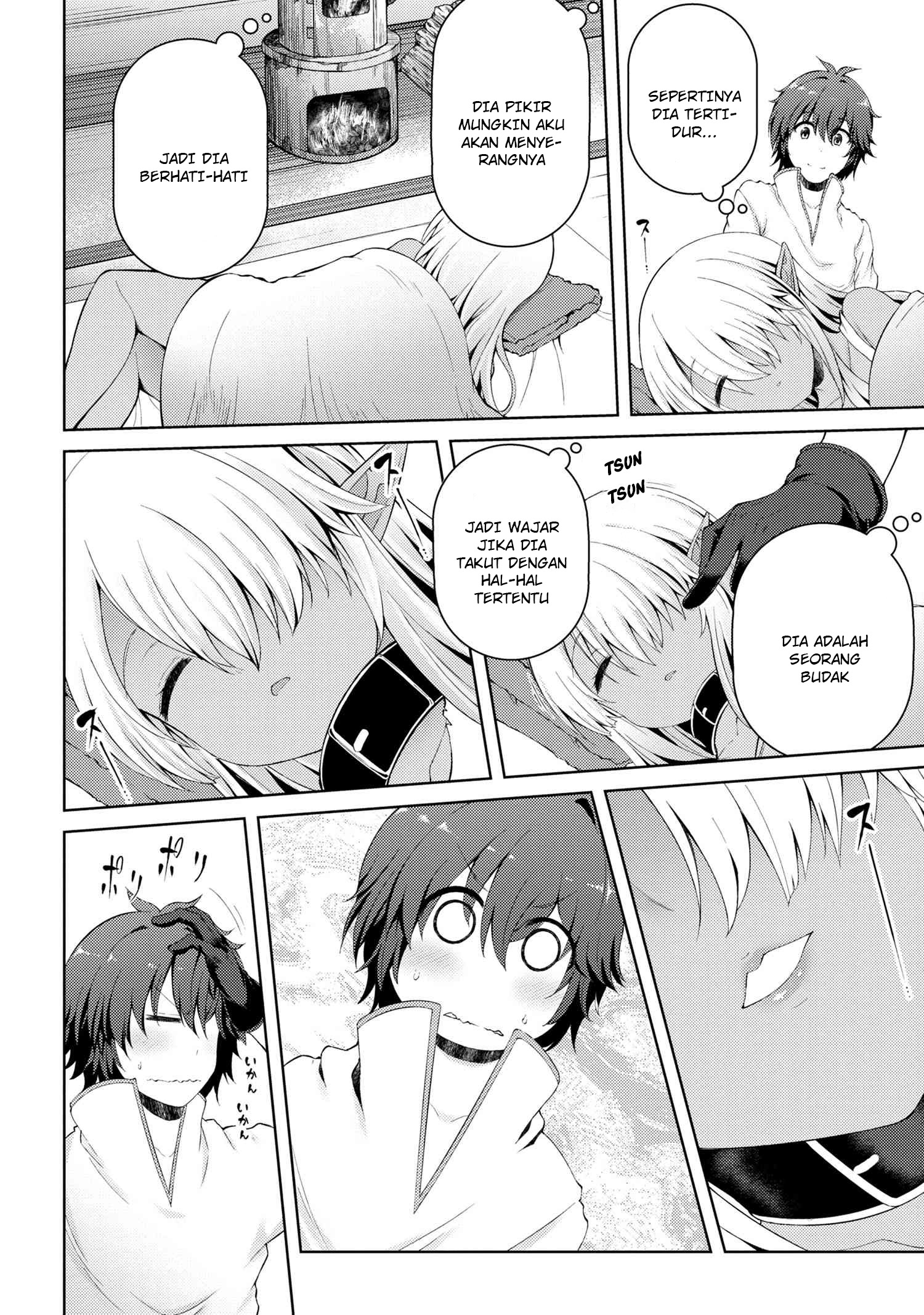 Ie ga Moete Jinsei Dou Demo Yoku Natta kara, Nokotta Nakenashi no Kin de Dark Elf no Dorei o Katta Chapter 2.1 - halaman 7