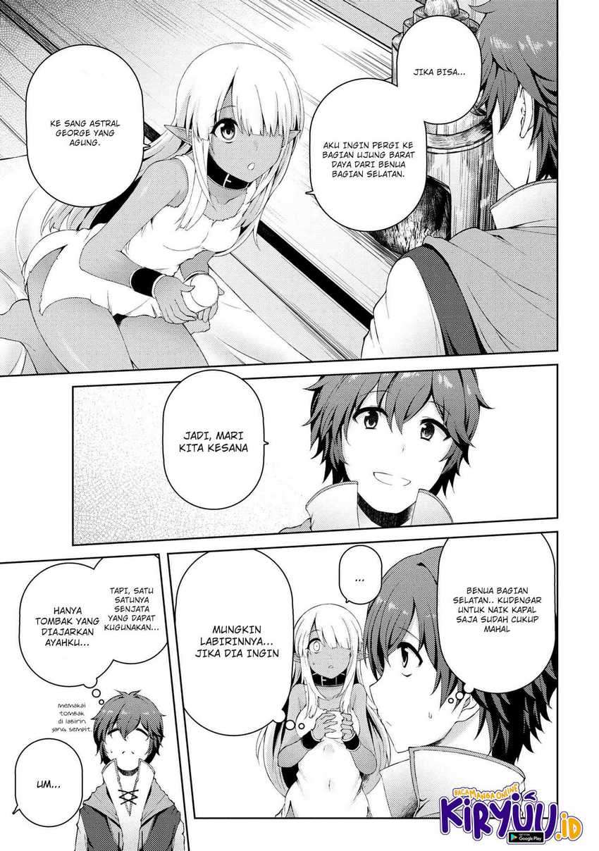 Ie ga Moete Jinsei Dou Demo Yoku Natta kara, Nokotta Nakenashi no Kin de Dark Elf no Dorei o Katta Chapter 2.2 - halaman 4