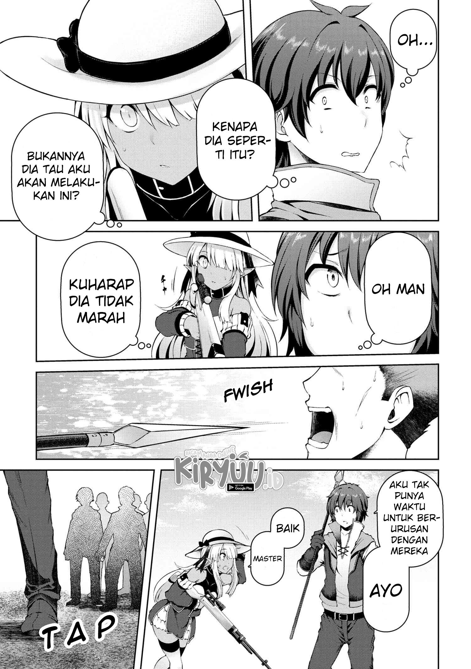 Ie ga Moete Jinsei Dou Demo Yoku Natta kara, Nokotta Nakenashi no Kin de Dark Elf no Dorei o Katta Chapter 3.2 - halaman 12