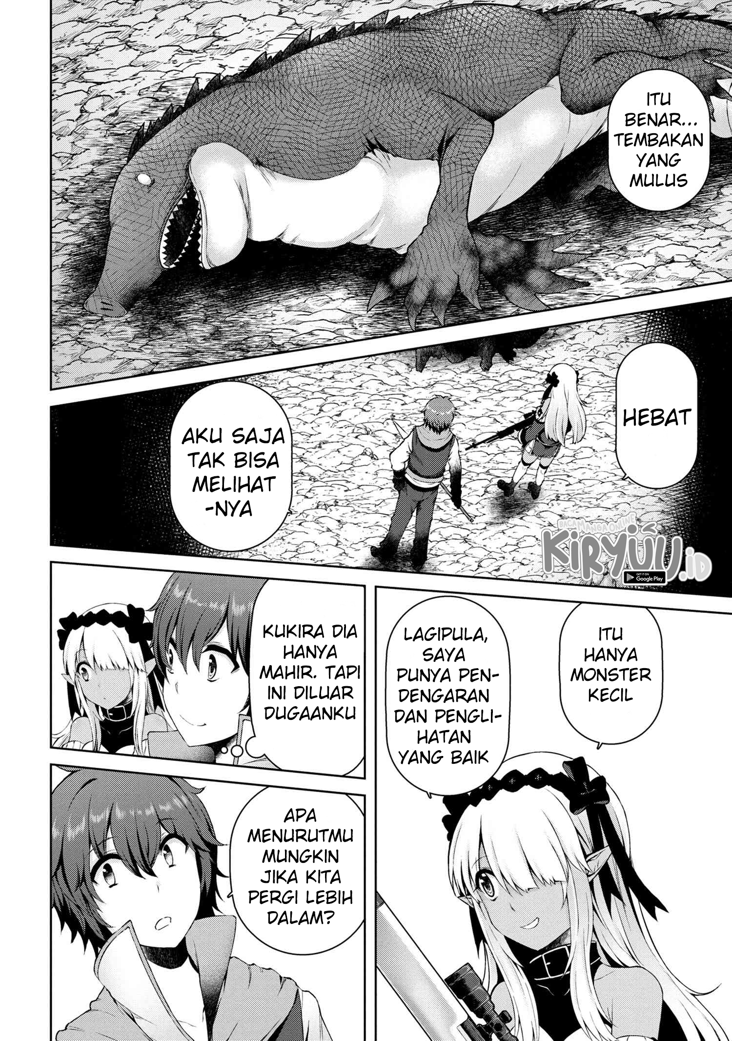 Ie ga Moete Jinsei Dou Demo Yoku Natta kara, Nokotta Nakenashi no Kin de Dark Elf no Dorei o Katta Chapter 3.2 - halaman 17