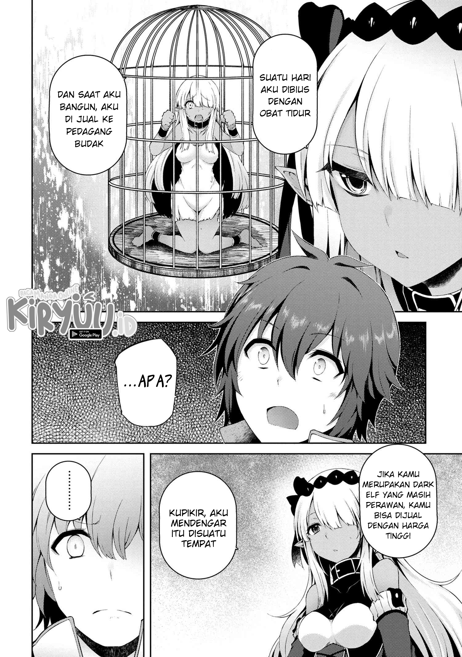 Ie ga Moete Jinsei Dou Demo Yoku Natta kara, Nokotta Nakenashi no Kin de Dark Elf no Dorei o Katta Chapter 4.1 - halaman 6
