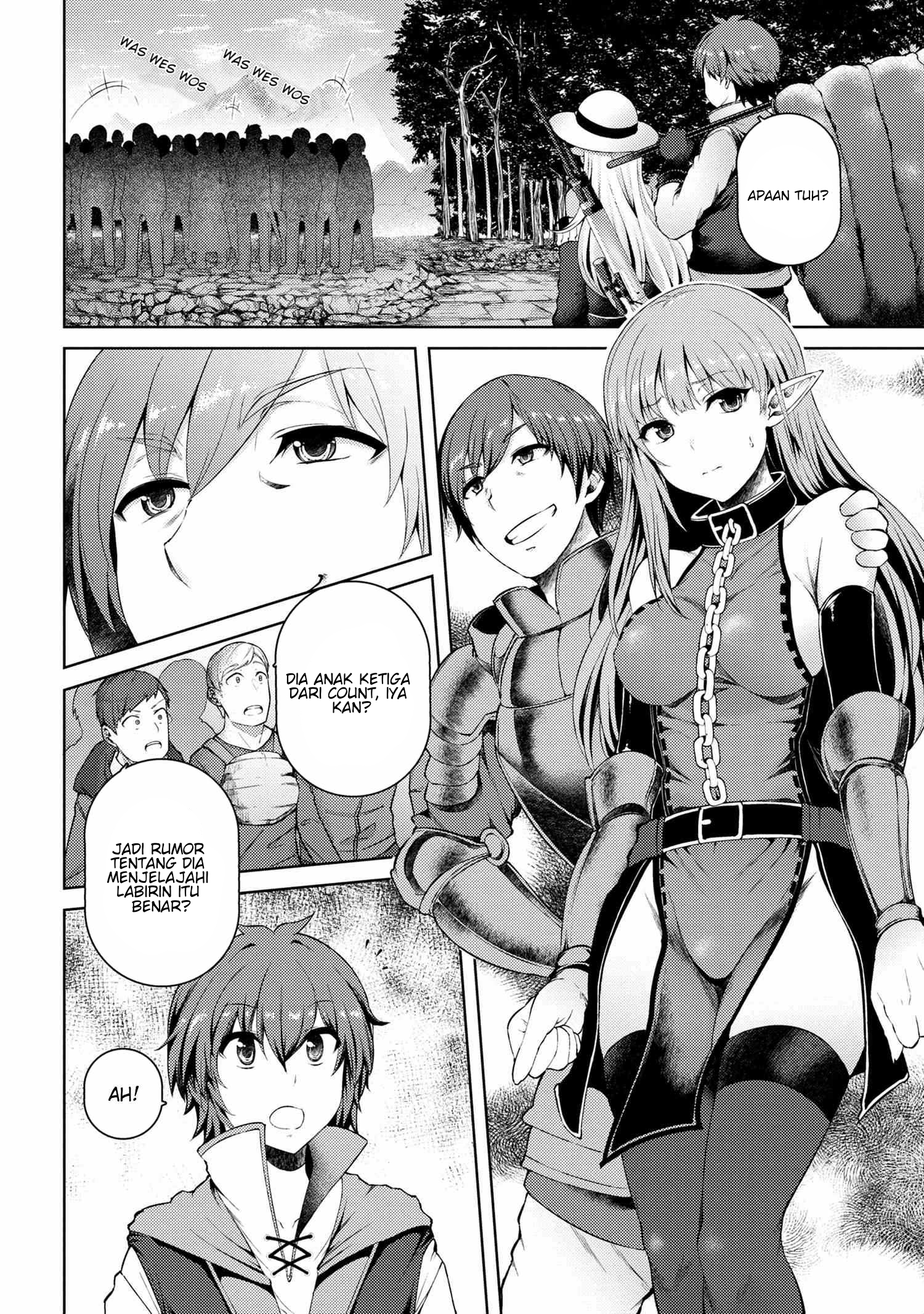 Ie ga Moete Jinsei Dou Demo Yoku Natta kara, Nokotta Nakenashi no Kin de Dark Elf no Dorei o Katta Chapter 4.2 - halaman 6