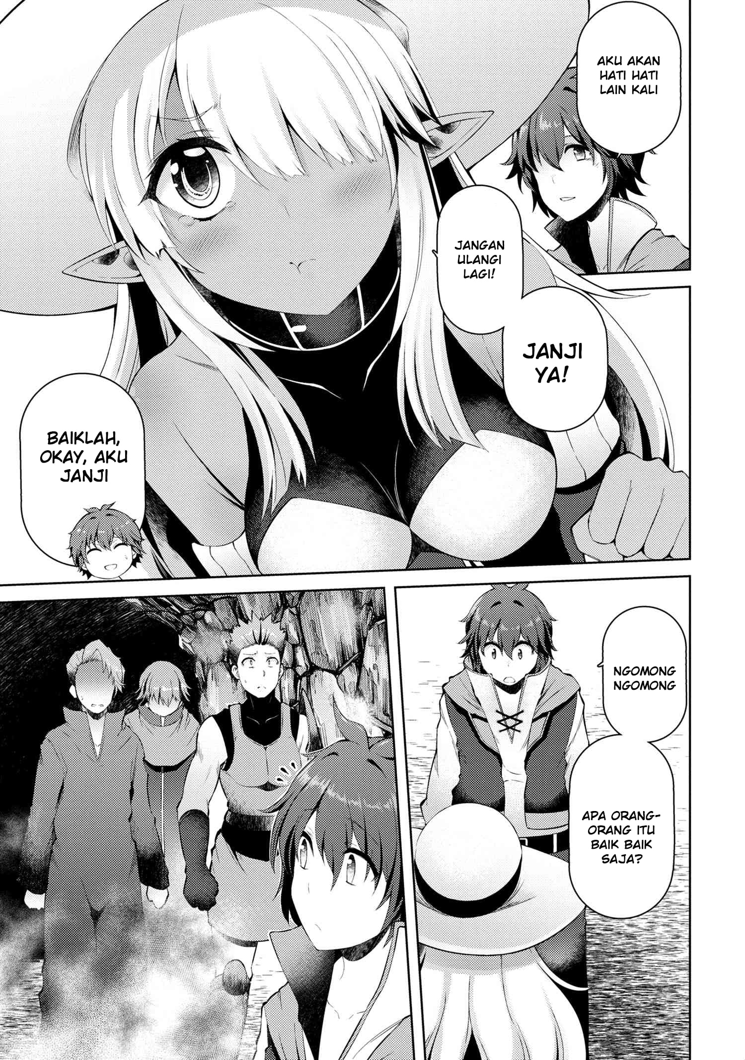 Ie ga Moete Jinsei Dou Demo Yoku Natta kara, Nokotta Nakenashi no Kin de Dark Elf no Dorei o Katta Chapter 5.2 - halaman 15